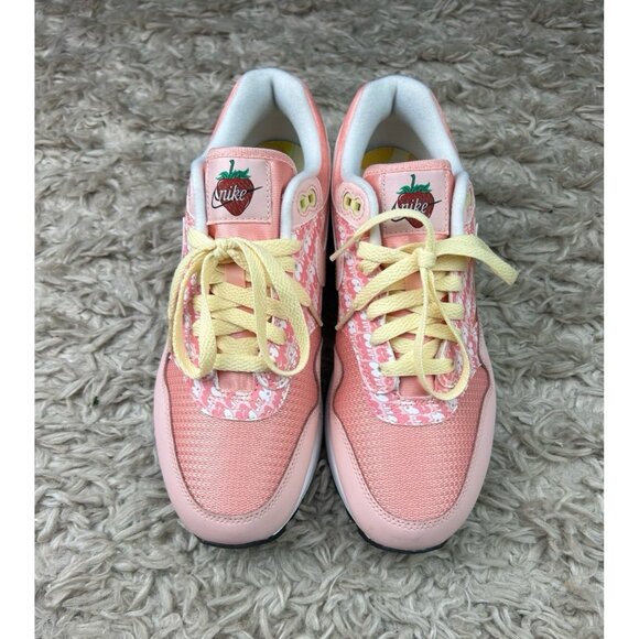Nike Air Max 1 Premium Strawberry Lemonade' CJ0609-600 Men’s Sz 7 Women’s Sz 8.5 - Picture 3 of 10